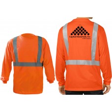 Hi-Viz Long Sleeve T-Shirt  GLSHIVIZ